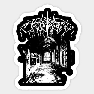 wolves in the throne room black metal Sticker